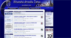 Desktop Screenshot of divadlozatec.cz